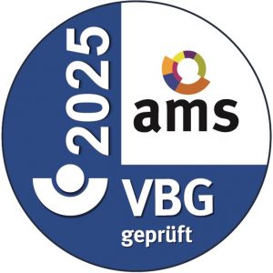 Erneute AMS-Zertifizierung von der VBG (Arbeitsschutz mit System)