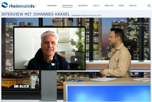 CONSULT Interview im Rhein-Main TV