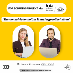 Forschungsprojekt der Hochschule Darmstadt – Aktive Unterstützung der CONSULT –  Wie zufrieden sind Menschen mit ihrer Beratung in Transfergesellschaften?