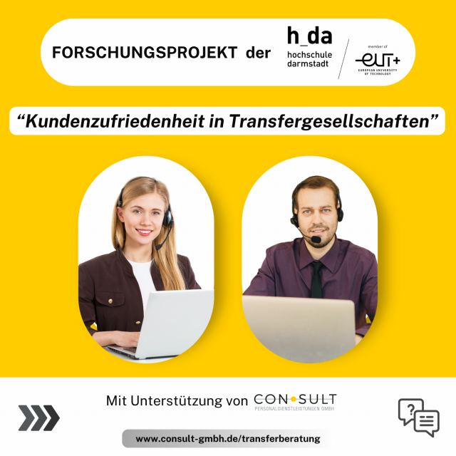 Forschungsprojekt der Hochschule Darmstadt – Aktive Unterstützung der CONSULT –  Wie zufrieden sind Menschen mit ihrer Beratung in Transfergesellschaften?
