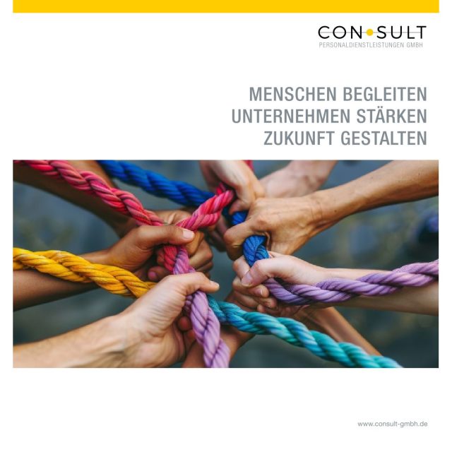 CONSULT Unternehmensbroschüre – Neu!